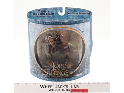 King Theoden on Horseback LOTR Armies of Middle-Earth Play Along NEW SEALED