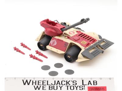 Cobra Rage 100% Complete GI Joe 1989 Hasbro Vintage Action Figure Vehicle