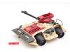 Cobra Rage 100% Complete GI Joe 1989 Hasbro Vintage Action Figure Vehicle
