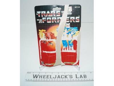 Ramhorn &amp; Eject Cardback Vintage Hasbro 1986 G1 Transformers Action Figure