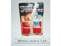 Ramhorn &amp; Eject Cardback Vintage Hasbro 1986 G1 Transformers Action Figure
