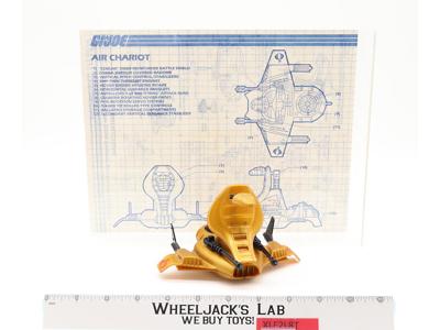 Air Chariot 100% Complete G.I. Joe 1986 Hasbro Vintage Vehicle Action Figure