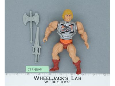 Battle Armor He-Man 100% Complete Masters of the Universe MOTU 1984 Mattel