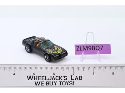 Black Hot Bird 1977 1978 Mattel Vintage Hot Wheels Blackwall Hong Kong