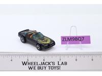 Black Hot Bird 1977 1978 Mattel Vintage Hot Wheels Blackwall Hong Kong