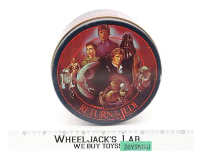 Cast Tin Container Star Wars ROTJ 1983 Cheinco Vintage