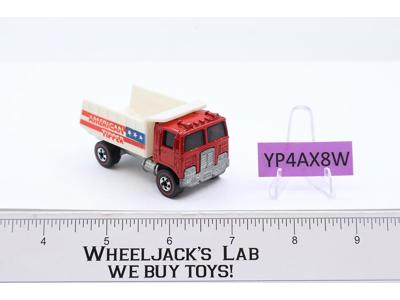 American Tipper Red 1973 1976 Redline Hot Wheels Mattel Vintage RL