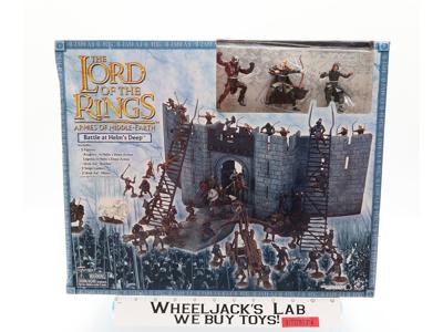Battle at Helm's Deep LOTR Armies of Middle-Earth Play Along NEW SEALED