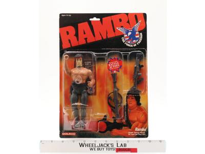 Rambo from Rambo Force of Freedom 1986 Coleco Figure NEW SEALED