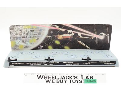 First 12 Mail Away Display Stand 100% Complete Star Wars 1977 Kenner Vintage