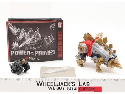 Dinobot Snarl Transformers Power Of The Primes POTP 100% Complete 2017 Hasbro