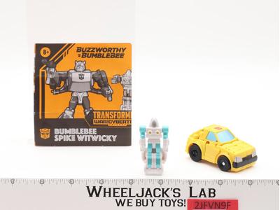 Buzzworthy Bumblebee & Spike Witwicky COMPLETE Transformers War of Cybertron