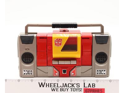 Blaster Vintage Hasbro 1985 G1 Transformers BROKEN EAR Action Figure
