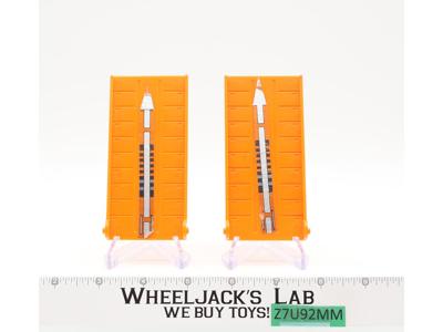 Scorponok Ramps PAIR STICKERED 1987 Vintage Hasbro G1 Transformers Action Figure