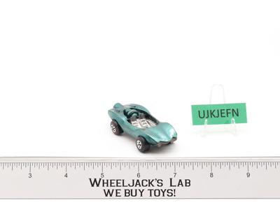 Johnny Lightning Custom Turbine Dark Green 1969 Topper Diecast Vintage