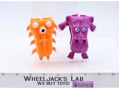 Mini Traps Ghosts Orange & Purple The Real Ghostbusters 1984 Kenner Vintage