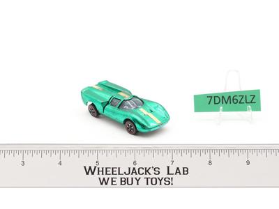 Lola GT70 Grand Prix Green 1968 1969 Redline Hot Wheels Mattel Vintage RL USA