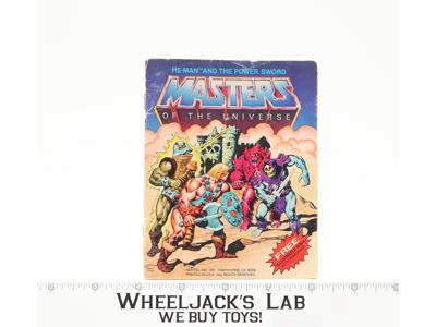 He-Man and the Power Sword Mini Comic 1981 MOTU Masters of the Universe Vintage