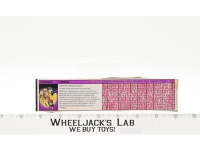 Razorclaw Action Figure Tech Spec 1986 Vintage Hasbro G1 Transformers