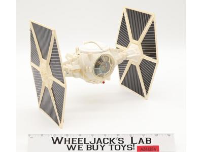 Imperial Tie Fighter WHITE 100% Complete Star Wars 1978 Vintage Kenner Vehicle