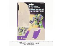 Bonecrusher Devastator Cardback Vintage 1985 G1 Transformers Action Figure