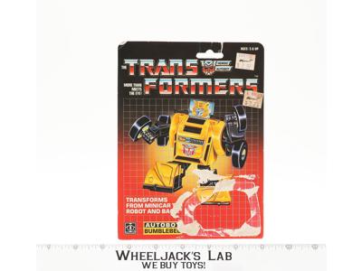 Bumblebee Cardback 1984 Vintage Hasbro G1 Transformers Action Figure