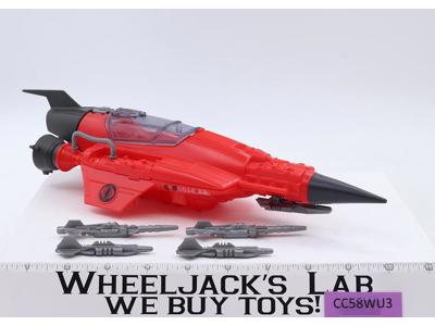 Cobra Stellar Stiletto 100% Complete GI Joe 1988 Hasbro Action Figure Vehicle