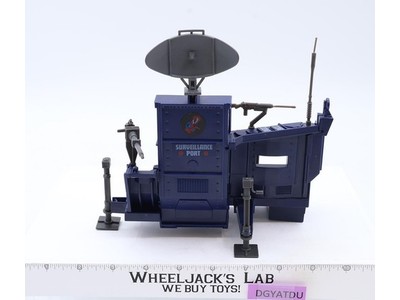 Cobra Surveillance Port 100% Complete GI Joe 1986 Hasbro Vintage Vehicle