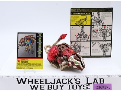 Rattrap 100% Complete Deluxe Transmetal Transformers Beast Wars Hasbro Figure