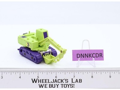 Scavenger Devastator 1985 Vintage G1 Transformers Excavator Action Figure