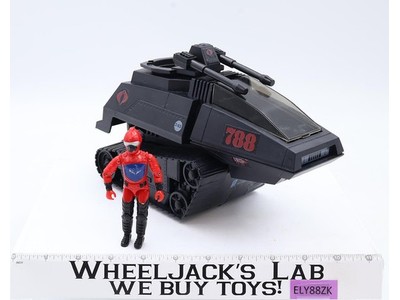Cobra HISS Tank W/ Cobra Driver 100% Complete 1983 GI Joe Hasbro Vehicle