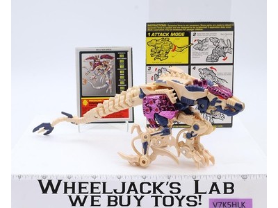 Dinobot 100% Complete Transformers Beast Wars Transmetals 2 1998 Hasbro Figure