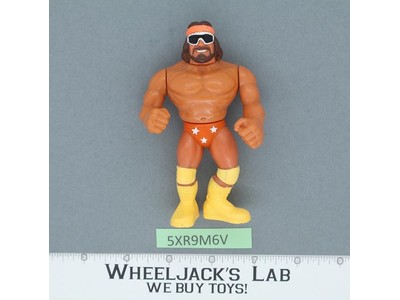 Macho Man 100% Complete WWE WWF Wrestling 1990 Hasbro Vintage Action Figure