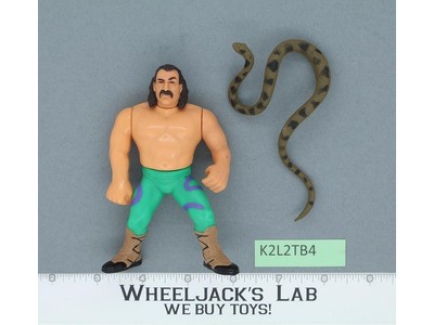 Jake The Snake Roberts 100% Complete Series 1 WWF WWE Wrestling 1990 Hasbro