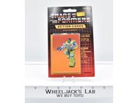 Bonecrusher Sealed Pack Card #119 Transformers Trading Action Cards 1985 G1