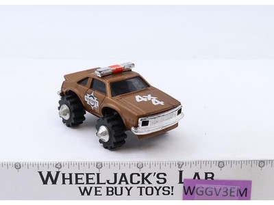 Sheriff Chevy Nova 4x4 Rough Riders 1981 LJN Stompers Vintage Toy Car WORKS