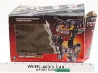 Grimlock BOX ONLY 1984 Vintage Hasbro G1 Transformers Action Figure