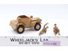 Scout Car Daimler MKII 1970 TAN #9781 Britain's LTD 4" w/Figures Made in England