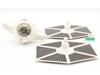 White Imperial Tie Fighter NICE 100% Complete Star Wars 1978 Kenner Vehicle