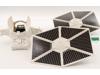 White Imperial Tie Fighter NICE 100% Complete Star Wars 1978 Kenner Vehicle