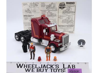 Rhino W/Matt Trakker & Bruce Santo M.A.S.K. MASK 1985 Kenner Vintage Vehicle