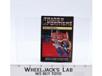 Optimus Prime FRENCH CANADIAN Instruction Manual Booklet 1984 G1 Transformers