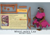 Splinter SOFT HEAD Teenage Mutant Ninja Turtles 100% Complete TMNT 1988 Vintage