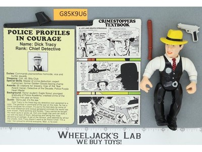 Dick Tracy Coppers and Gangsters Playmates Complete 1990 Vintage Action Figure