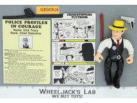 Dick Tracy Coppers and Gangsters Playmates Complete 1990 Vintage Action Figure