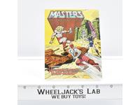 He-Man Meets Ram-Man! Mini Comic Book He-Man MOTU 1982 W YELLOW PRODUCT PAGES