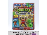 Powerliftin' Don TMNT Turtle Games 1992 Playmates Action Figure NEW MOSC SEALED