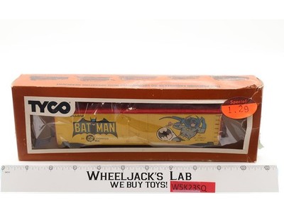 Batman Train Boxcar HO Scale #368-B TYCO 1977 Vintage Boxed