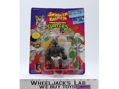 Power Punchin' Rocksteady Teenage Mutant Ninja Turtles TMNT 1992 Playmates NEW