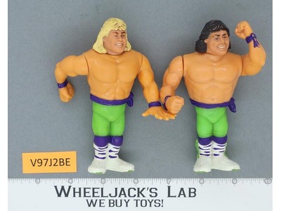 The Rockers Shawn & Marty 100% Complete WWF Wrestling 1991 Hasbro Action Figure